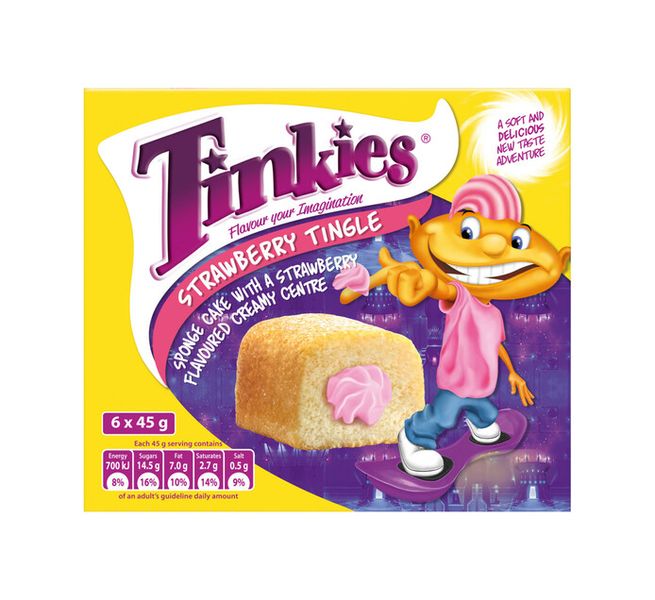 Tinkies - Strawberry Tingle (6 x45g)