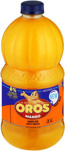 Oros Concentrated Squash Mango Flavour 2L