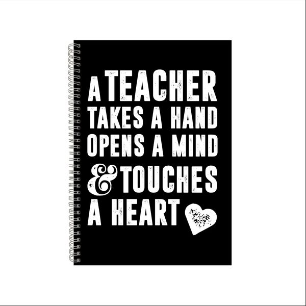 Teacher Wire Bound Notebook Gift Idea Writing Books A4 Notepad