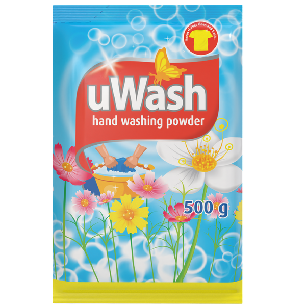 uWash Hand Washing Powder 500g (32-Pack)
