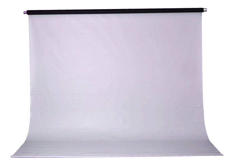 PVC Vinyl Backdrop white and black Color with aluminum pole 3.2x6M