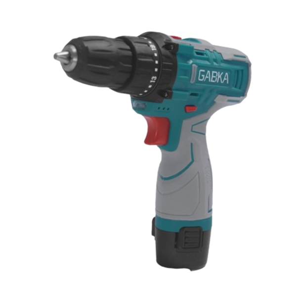 GABKA GA-88118 Cordless Drill Driver Kit with 12V Lithium-ion Battery