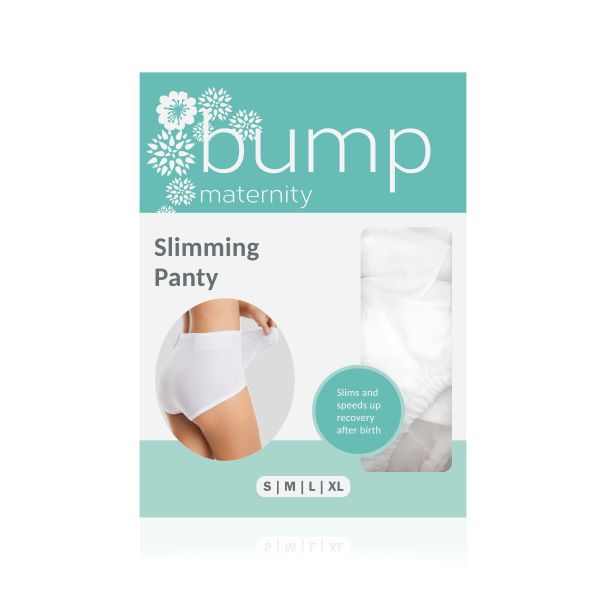 Bump Maternity Slimming Panty - White