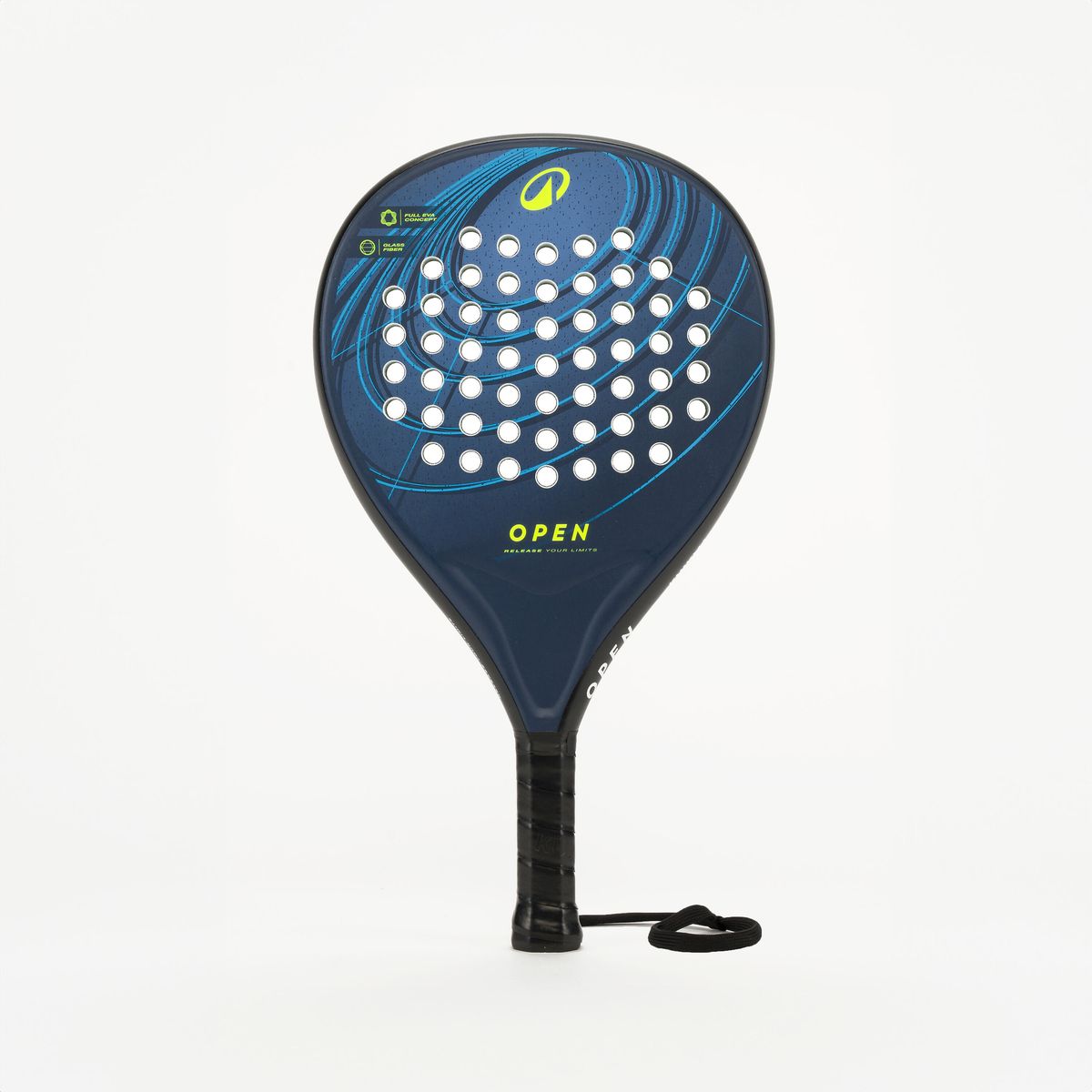 Kuikma Adult Padel Racket Blue - Pr Open Racket