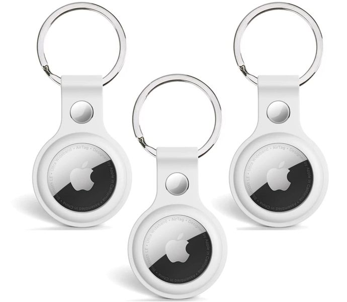 Silicone Apple AirTag - Keyring/Case/Cover - 3 Pack