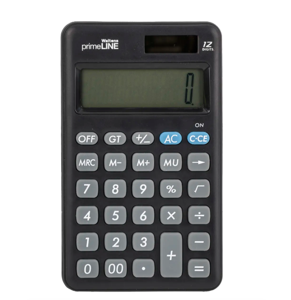 Workmate Basic Calculator - Black image