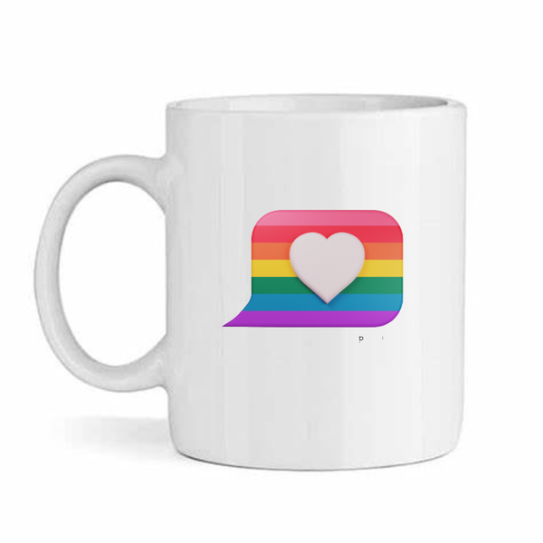 LQBTQ Heart-Father's day-Valentines-Birthday-Christmas Pack Mug