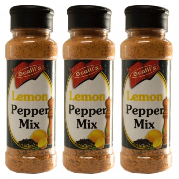 Scalli’s Lemon Pepper Value Pack- 3X200ml