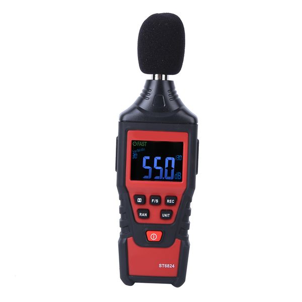 Digital Sound Level Meter 30-130dB Decibel Monitor for Noise Testing