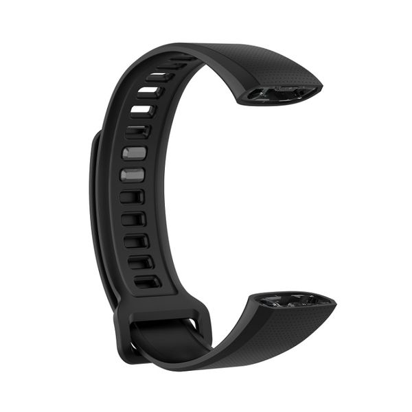 Silicone Band Compatible With Huawei Band 2 Pro/2 ERS-B19/B29 - Black