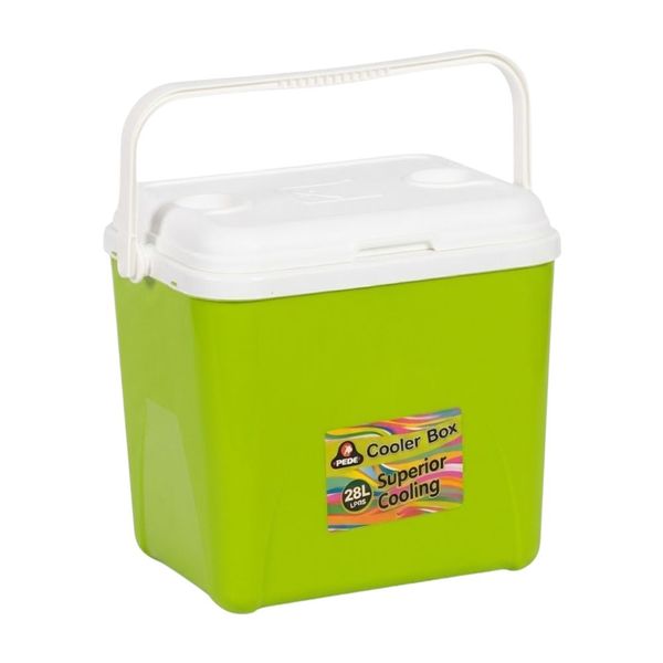 Pride - Cooler Box (28L ) - Camping &amp; Outdoors - Lime Green and White