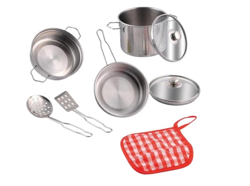 9 Piece Stainless Steel Cookware /Utensil Set