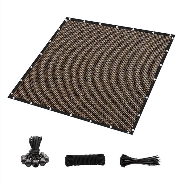 90% Sun Shade Cloth With Grommets 10In X 14In