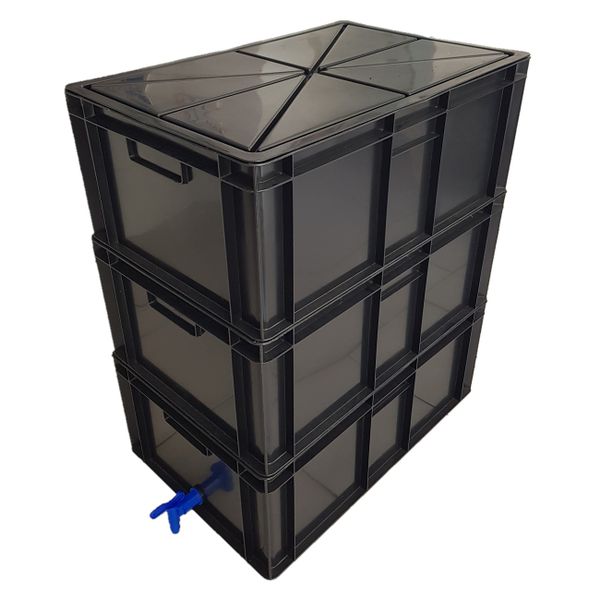 Worm Farm 3 Tier, Quick &amp; Easy Set Up