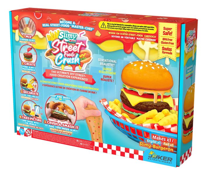 Slimy Diy Fast Food Collection Hamburger