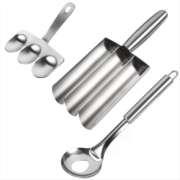 Meatball Scoop Maker, Stainless Steel Meatball Scoop Ball Maker Manual Meat