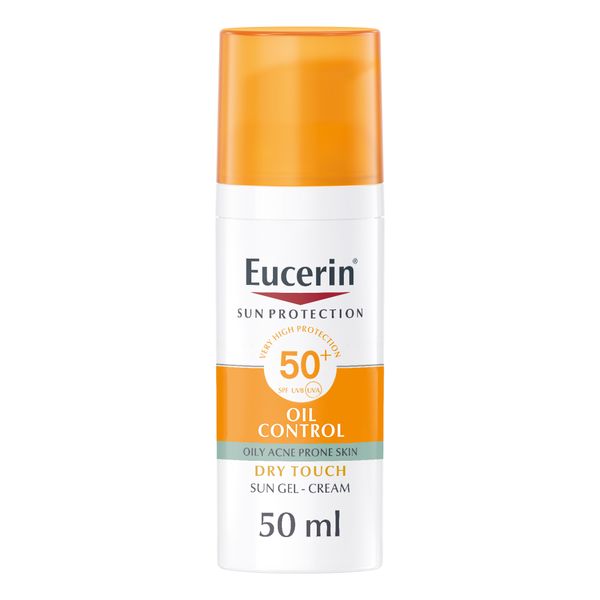 Eucerin Face Sunscreen Oil Control Gel-Cream Dry Touch, SPF 50+, 50ml