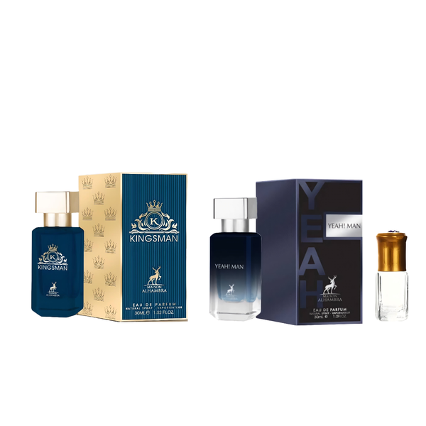 Yeah man &amp; Kingsman Combo EDP 30ml + Perfume Oil