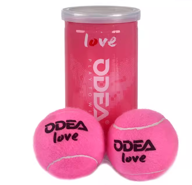 Odea Pink Padel Balls - Tournament-Ready Performance, All-Court Play
