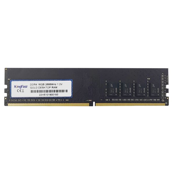 Kingfast GOLD RAM 16GB DDR4 2666MHz Desktop Memory