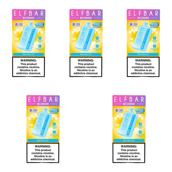 Blue Razz Ice (Pack Of 5 image