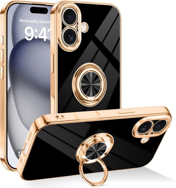 Ring Holder Soft TPU Phone Case Compatible With iPhone 12 Pro Max