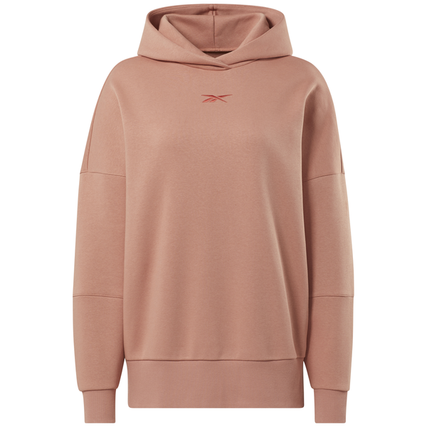 Reebok Women's Studio Recycled Oversize Hoodie - Restorative - Canyon Coral