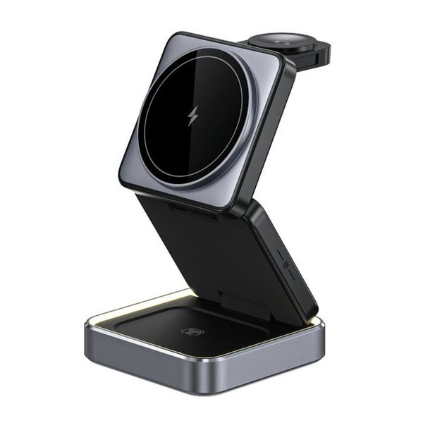 3-in-1 Wireless Charger,15W Fast Wireless Charging