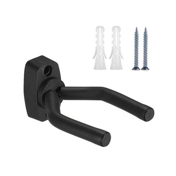 Heavy Duty Wall Mounted Universal Guitar Display Stand - Black