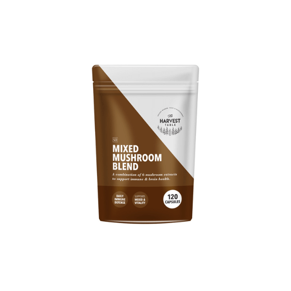 The Harvest Table Mixed Mushroom Blend 120 Capsules