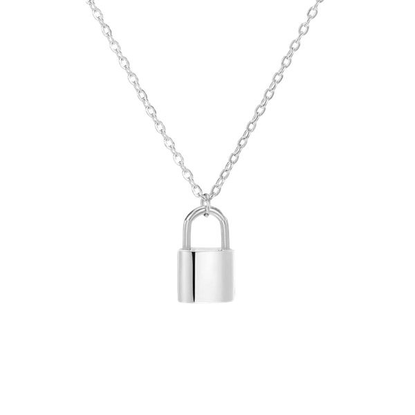 Lock Down Your Look (Literally): The Padlock Pendant Necklace That Shines!
