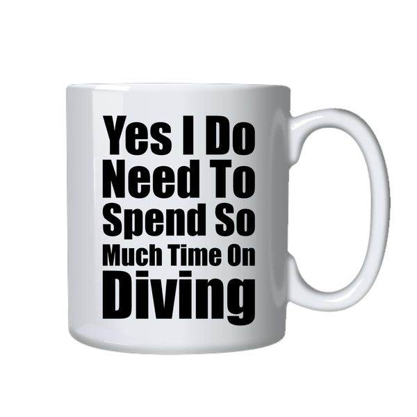 Diving Mug - Best Diver Funny Cup Gift Idea For
