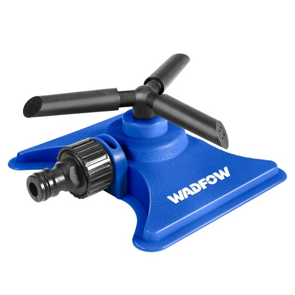 Wadfow - Durable Plastic Base 3-Arm Rotary Sprinkler 3/4"