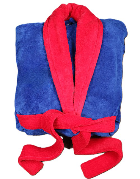 Plush Fleece Bathrobe - Hero-Inspired