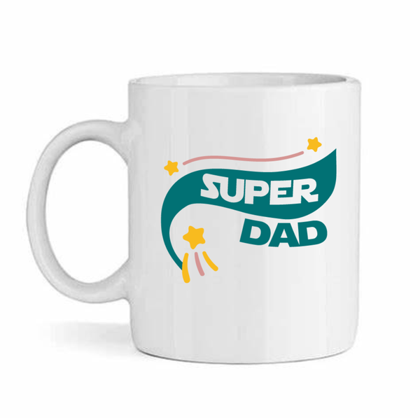 Super Dad - Father's Day - Valentines - Birthday - Christmas Pack Mug
