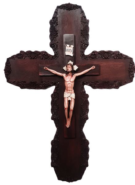 Big Cross with Jesus on the Cross ( Very Detailed, Beautiful)
