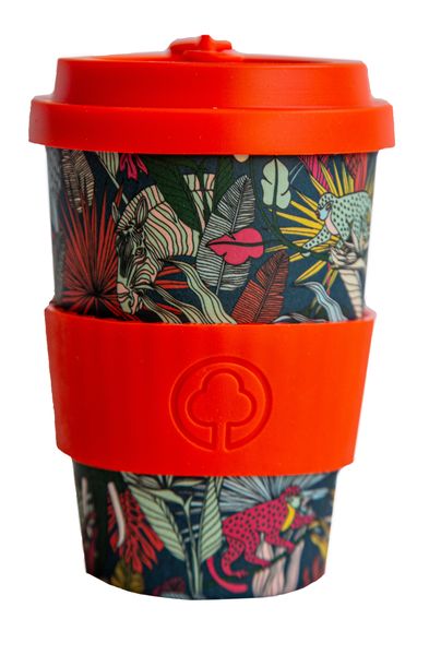 Bamboo Cup 400ml Wild Animal