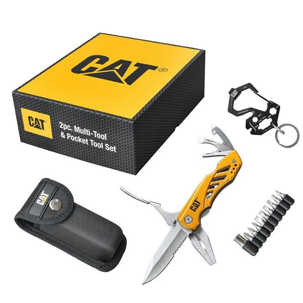 CAT - 2pc Multi-Tool and Pocket Tool Set