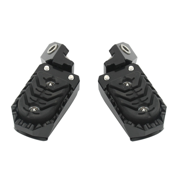 Motorcycle Front Foot Pegs Adjustable Footrest Footpegs Compatible with Bmw