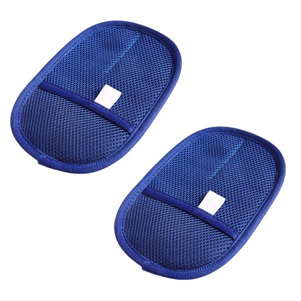 Double-Sided Car Washing Glove - Blue