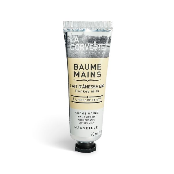 La Corvette | Marseille Baume Mains | 30ml Hand Cream | Donkey Milk