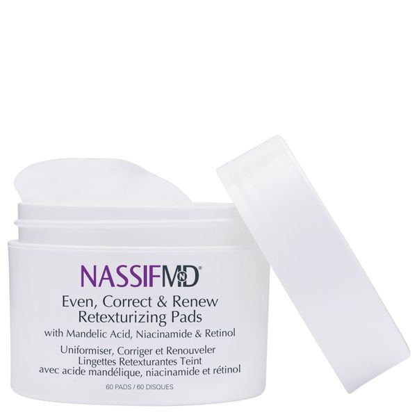 NassifMD Even, Correct &amp; Renew Retexturizing Pads 60s
