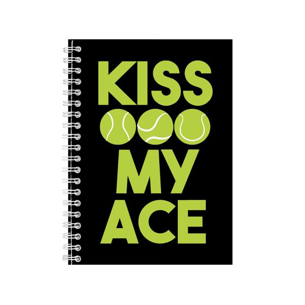 Tennis Notebook Sport Gift Idea Writing Book Notepad Pad 33