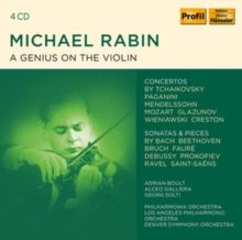 Michael Rabin: A Genius On the Violin (CD / Box Set)
