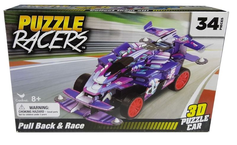 Rev Up Vehicle 3D Puzzle