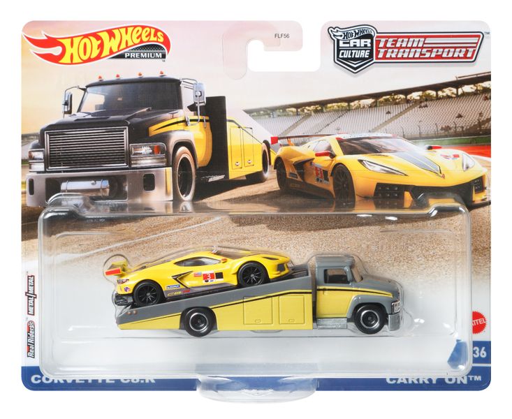 Hot Wheels Team Transport - Corvette C8R Carry on
