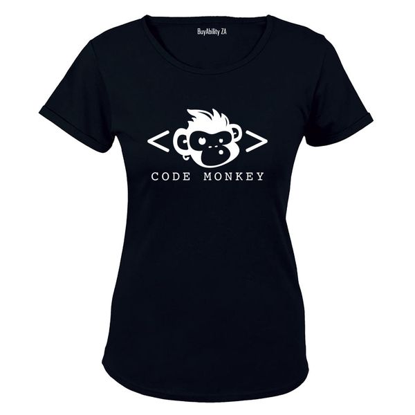 Code Monkey - Ladies - T-Shirt