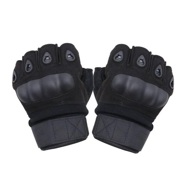 Atttw-Tactical Gloves Military Rubber Knuckle Gloves