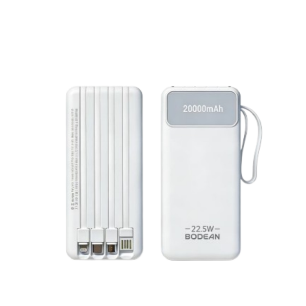 20000mAh 22.5W Power Bank With Micro/Lighting/TypeC/USB /Fast Charging