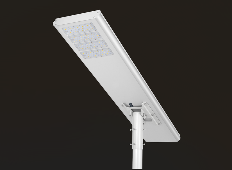 Launch 120W, 18000Lm, 5yr Wrnty, Eiffel Series Solar Street Light(64LEDs)